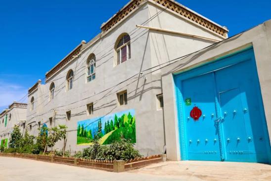 乡村振兴喀什的这个村爱了爱了