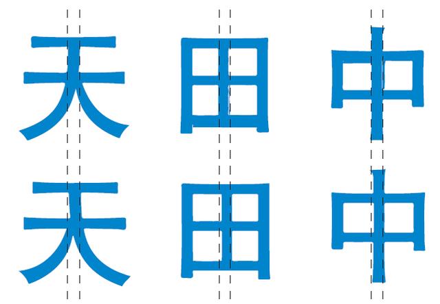 汉字美的规则 汉字布白的研究 读书 澎湃新闻 The Paper