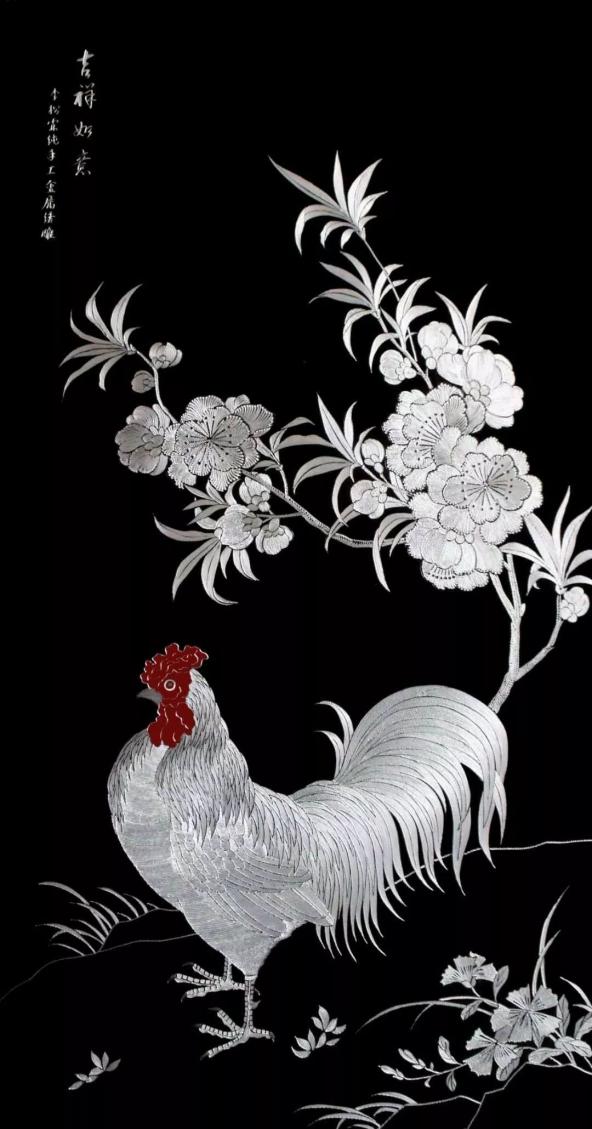 金属绣雕丨跟随小编一起了解白银特色民间手工技艺