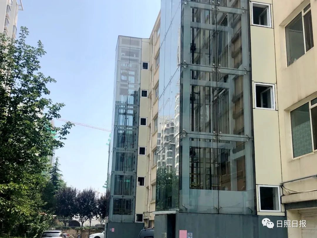 日照这个小区加装电梯了