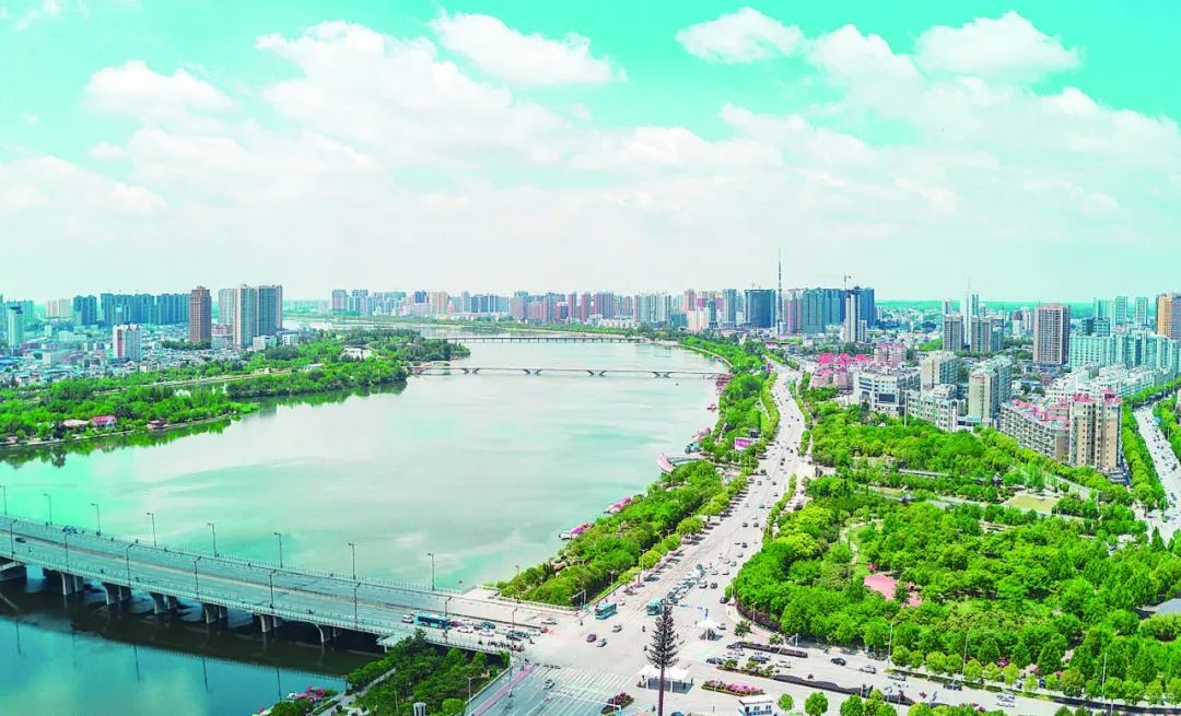 鸟瞰南阳城,梦幻如仙境