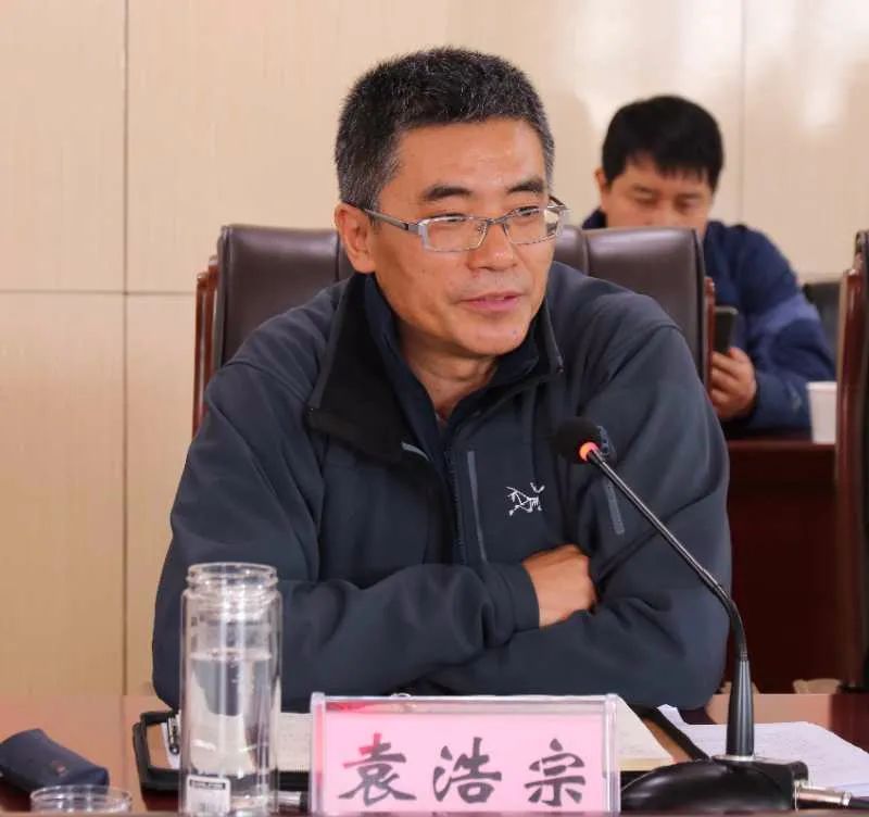 袁浩宗对采访团的到来表示欢迎和感谢.