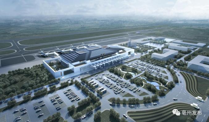 亳州机场航站楼将建成啥样过半网友青睐这一款