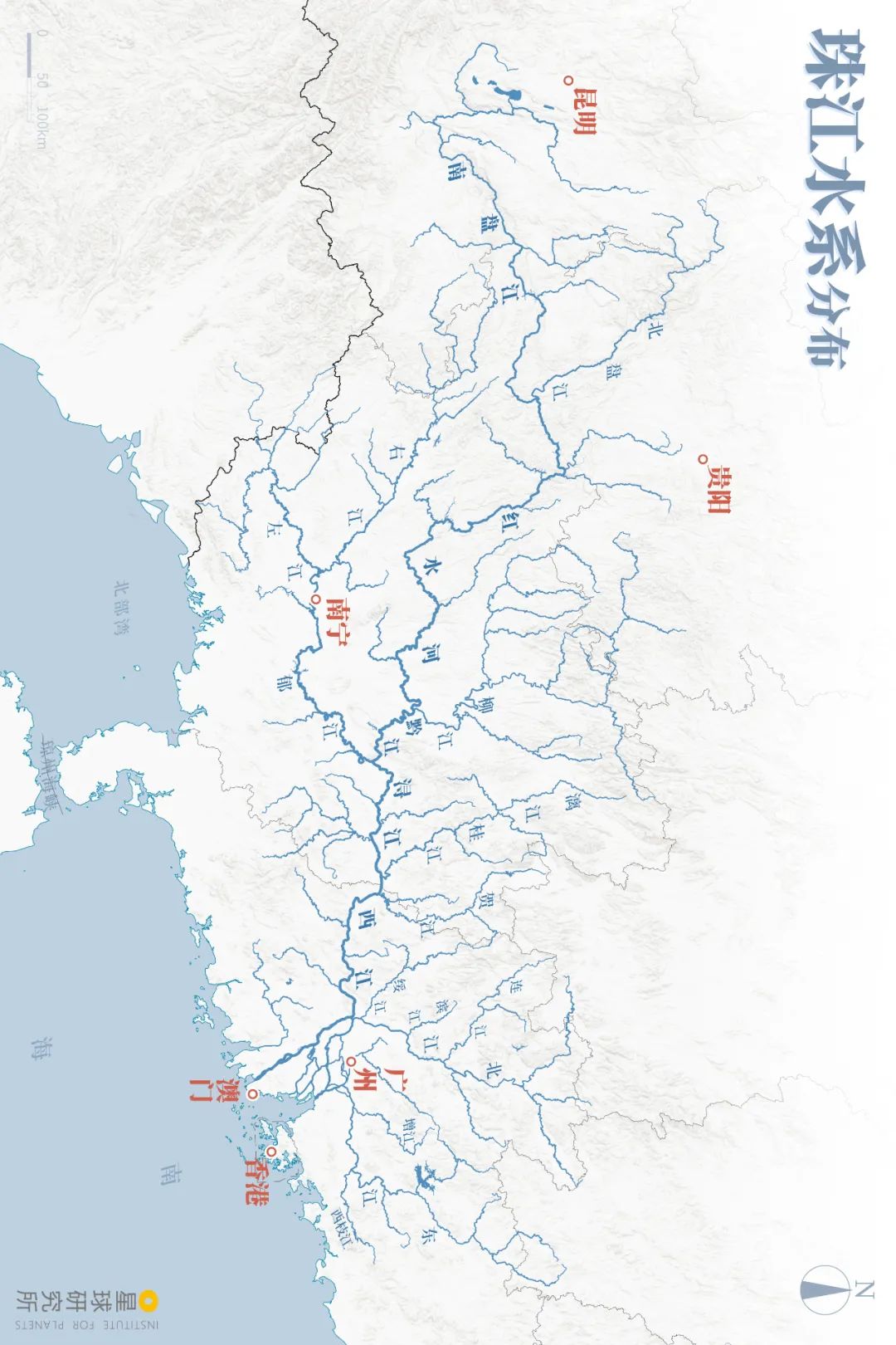 南盘江和北盘江地图图片