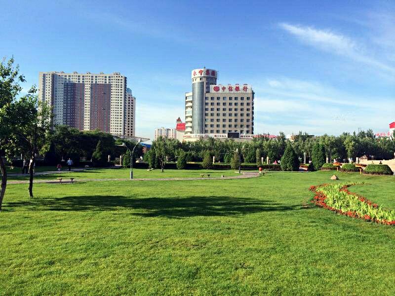 【解德辉:"行走吕梁"游记47】离石市民广场绿茵之美