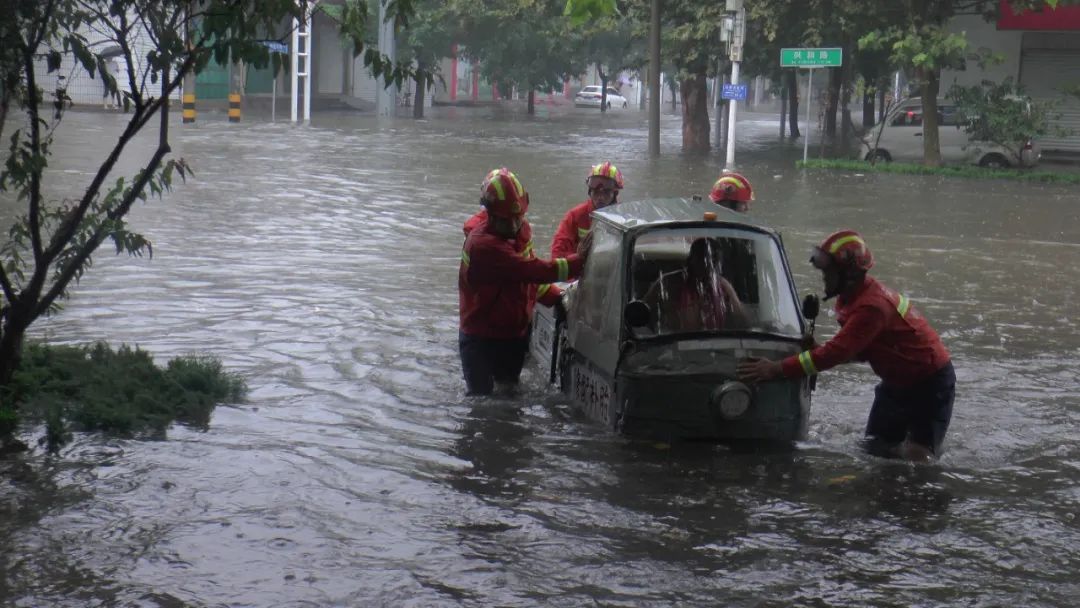 7·19邢台暴雨图片