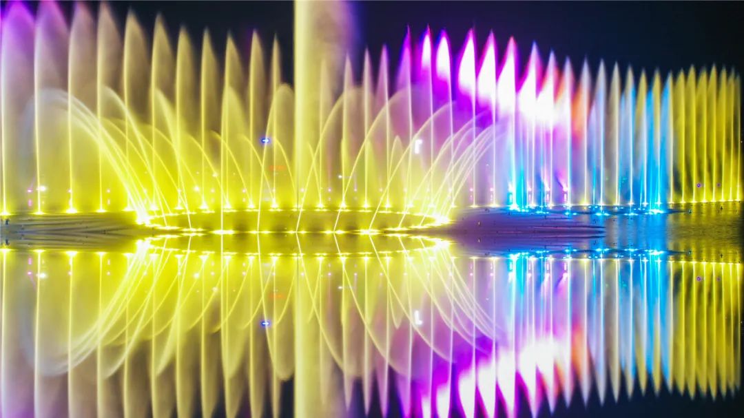 108米高南浔水晶晶公园水舞秀惊艳长三角