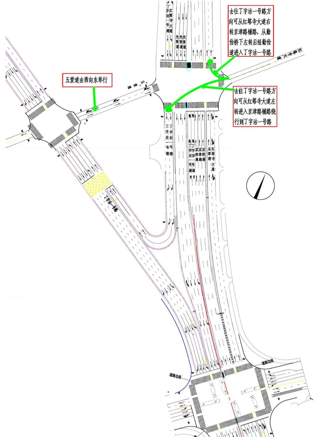 天津市快速路线路图图片