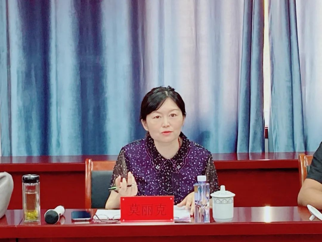 省妇联办公室主任莫丽克,市妇联二级调研员耿茹,肥东县政府副县长,县