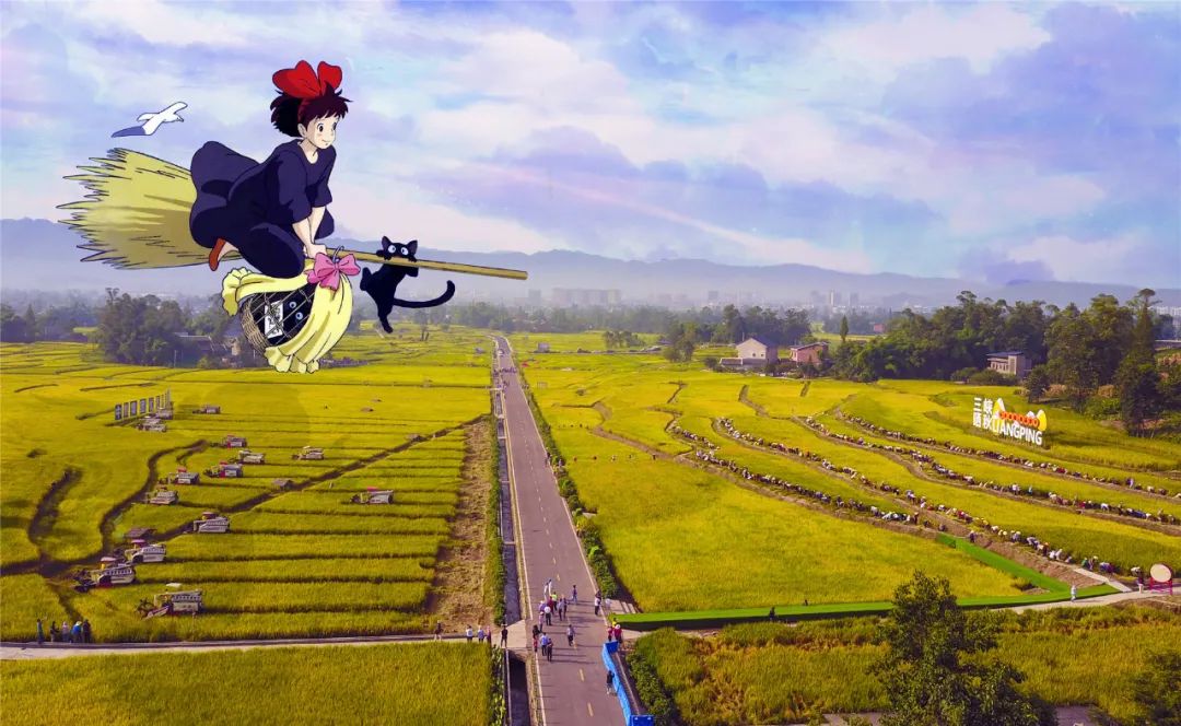 美不胜收便演绎了最美的邂逅【宫崎骏动漫遇见梁平】在这个秋天会擦出