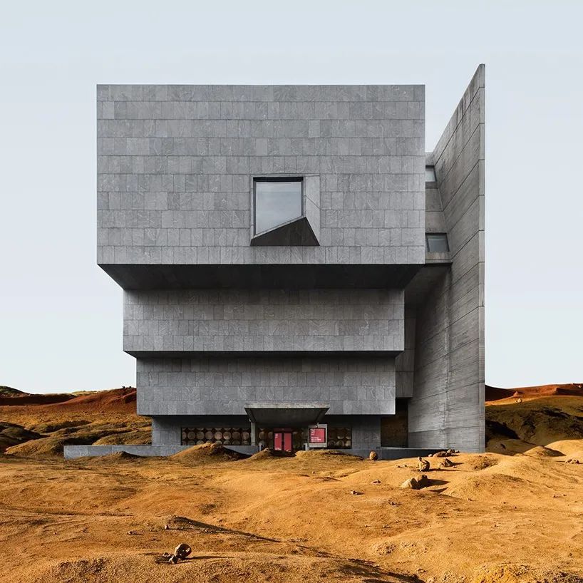 曼哈顿移到了山里古根海姆博物馆位于一片荒无人烟的自然环境中renzo