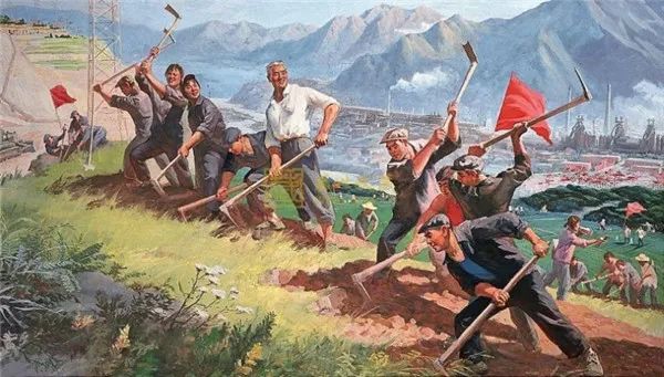 开垦南泥湾(来源:《寻访南泥湾 再来忆"江南"》,延安文明网)树立榜样