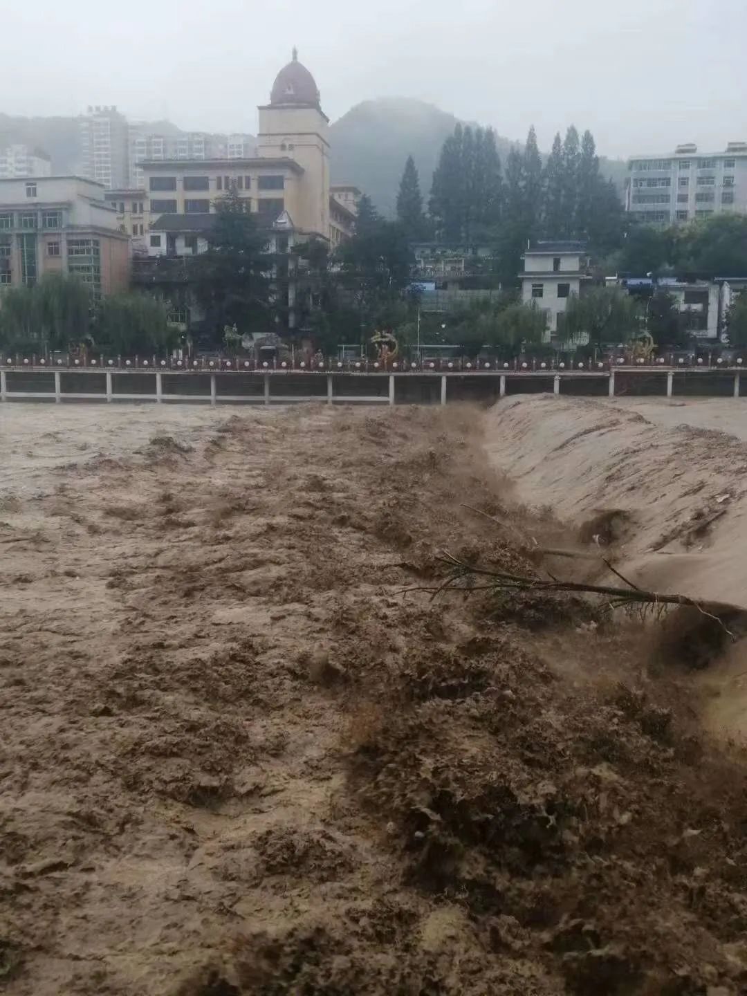 镇坪县水灾图片
