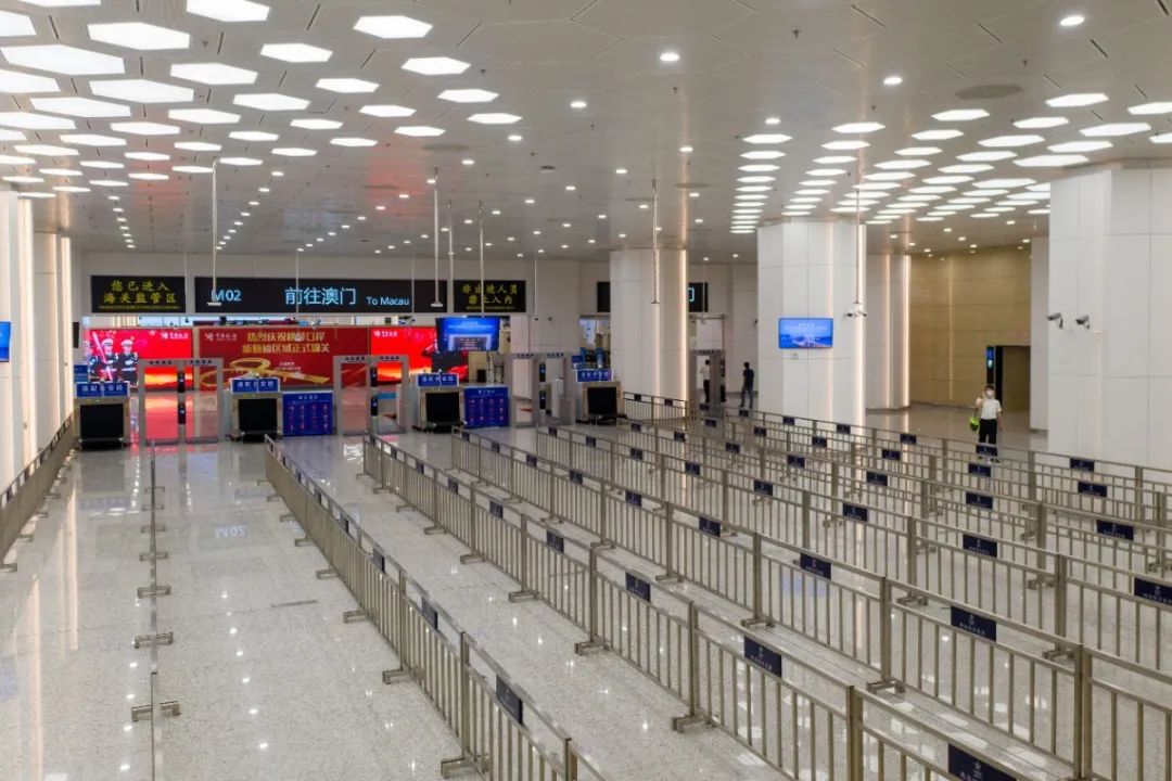 只排一次队!30秒完成查验!横琴口岸新旅检区域今天开通