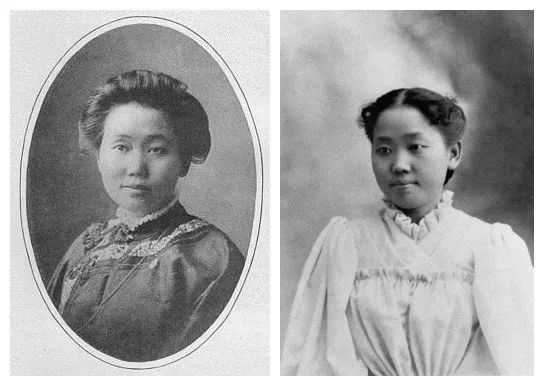 1892年,石美玉就读于卫理公会办的九江儒励女子中学,毕业后与好友康