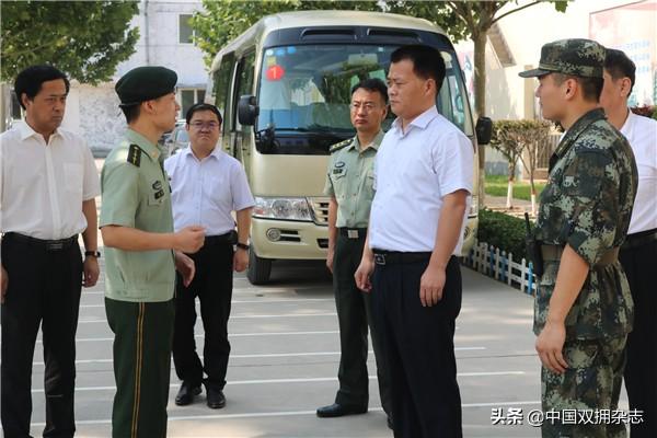 深州市委书记王文强走访驻深部队，关心国防和军队建设