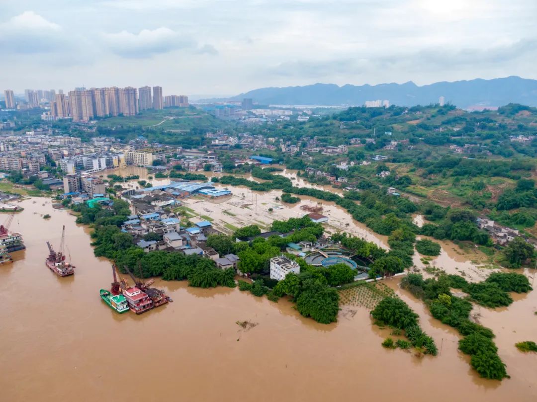 紧急通知丨江津升级为防汛Ⅰ级响应预计几江半岛滨江路部分进水