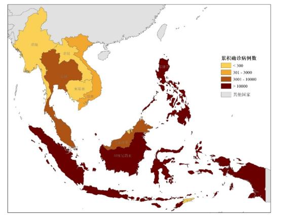 东南亚人口分布图图片