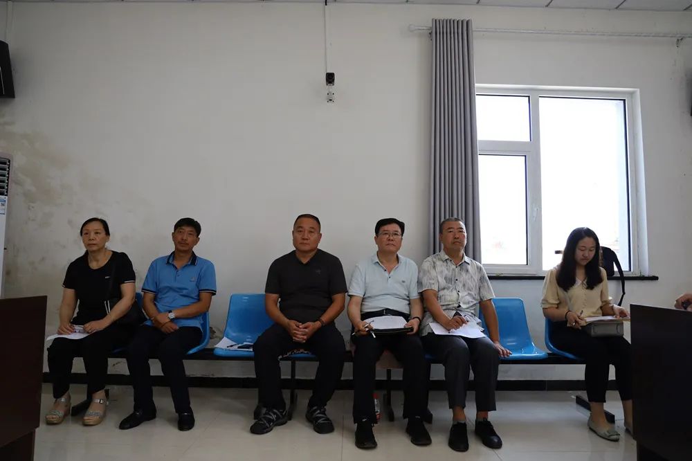 县委常委,政法委书记马建利一行 "零距离"旁听庭审 见证兴隆法院"三