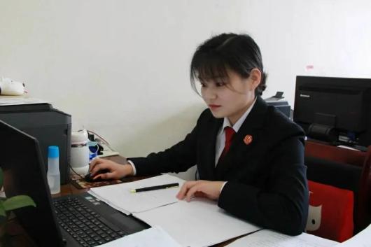 榜样丨秋风清秋月明笃笃少年行记息县法院2020年上半年优秀书记员
