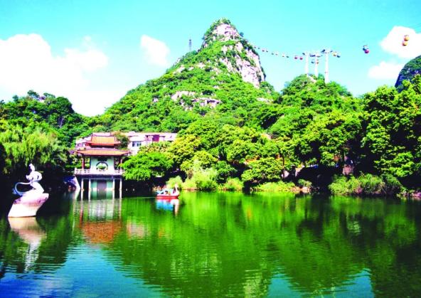 大龍潭景區 李家樹攝大龍潭景區>馬鞍山觀柳州全景>柳州奇石館>環江濱