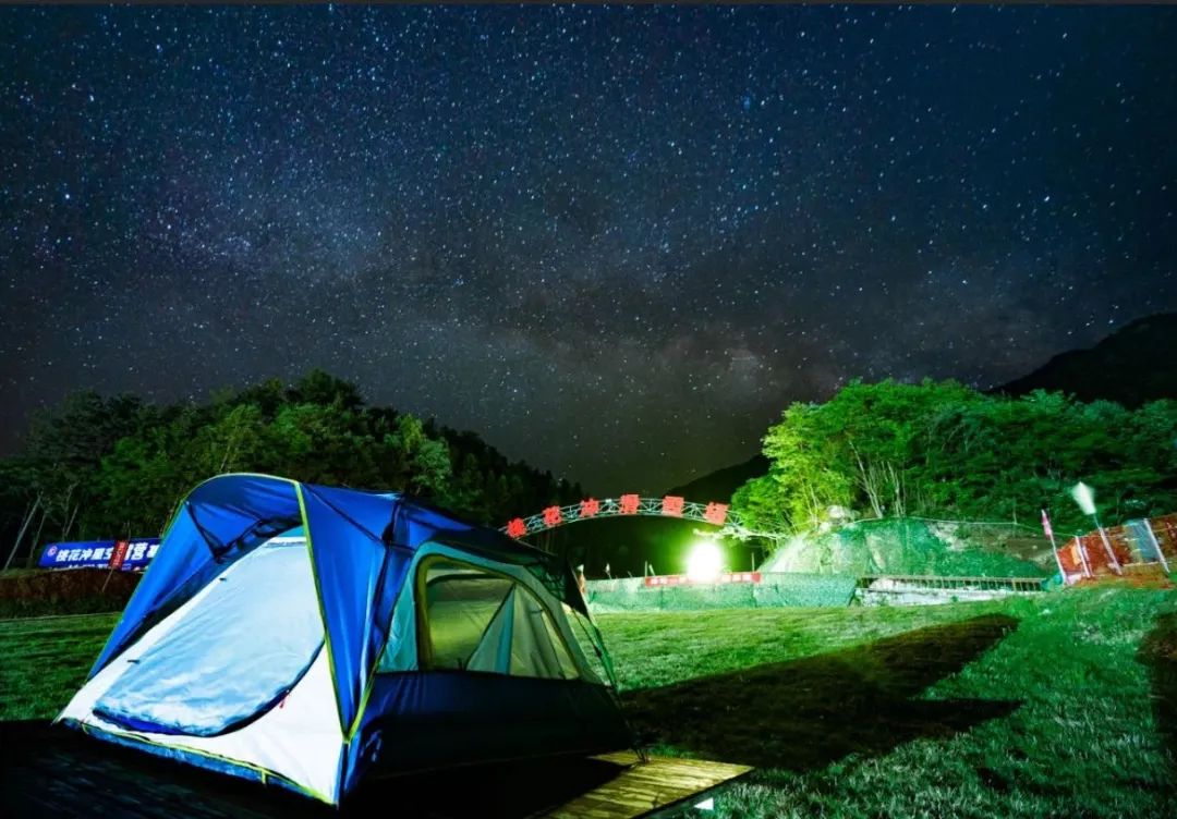 飞瀑清潭露营观星激情漂流周末英山两日游攻略请收好