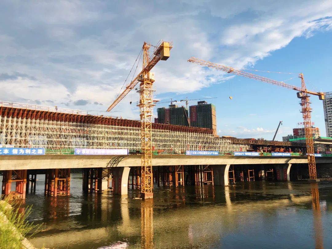 宜春秀江大桥最新建设进展高清大图来了