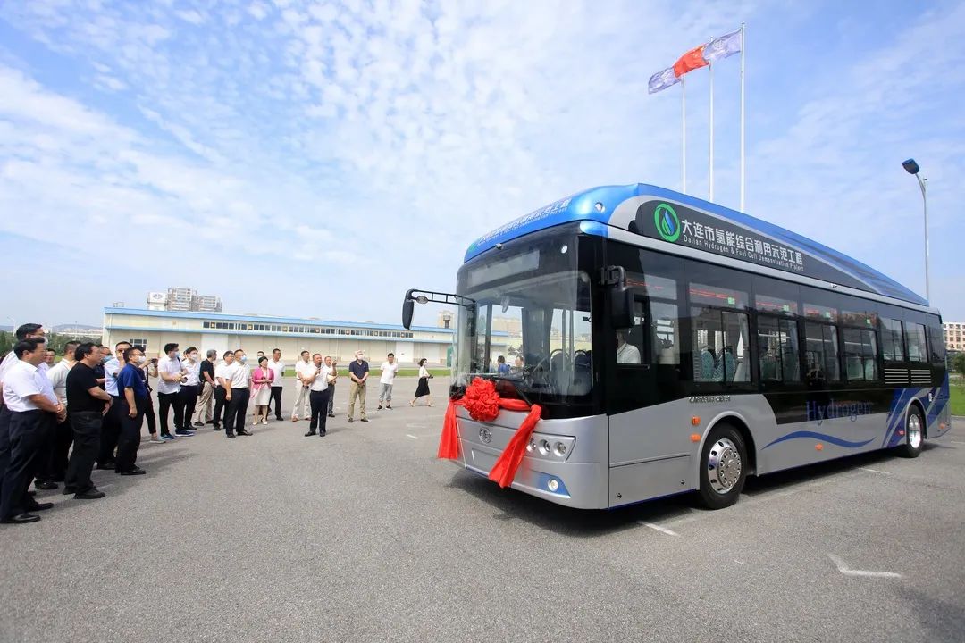 大连首台氢燃料电池客车
