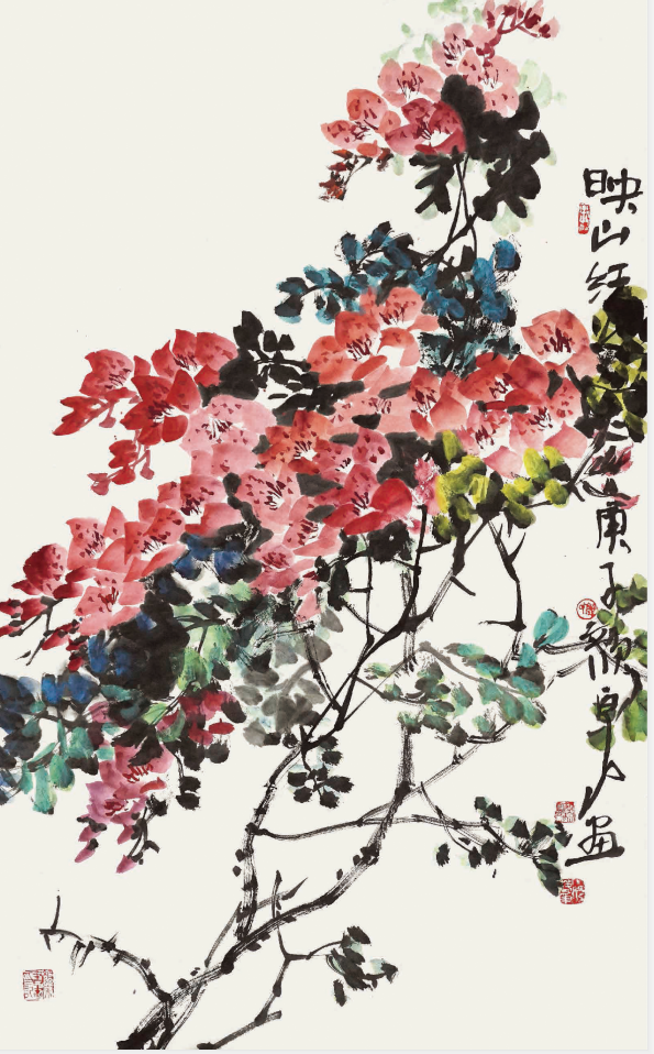 映山红 68cm×45cm