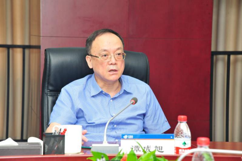 廖家生会见鞍钢集团党委书记董事长谭成旭一行