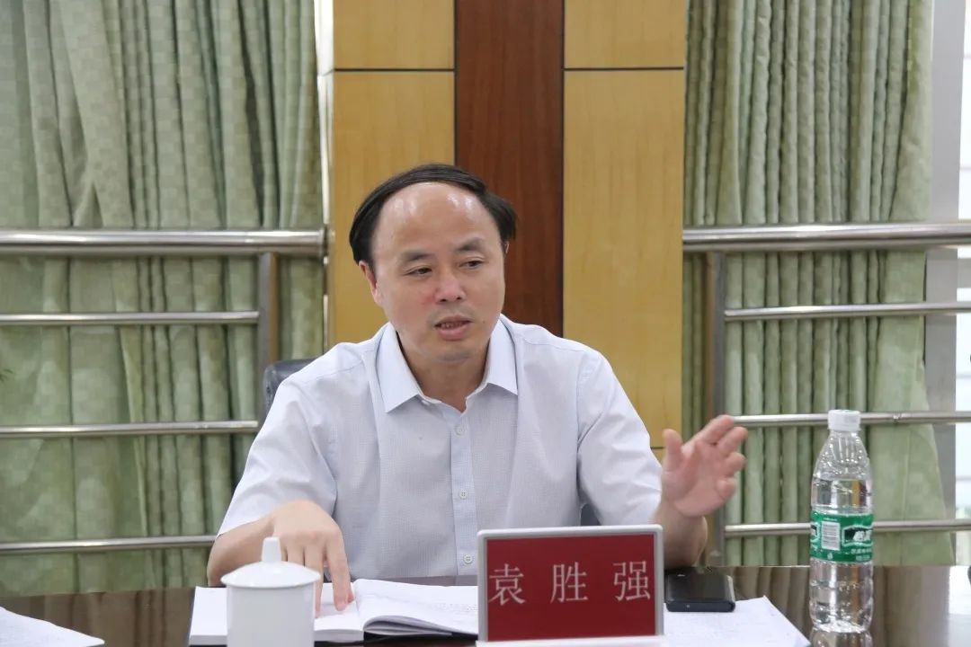 市三中法院袁胜强副院长来院调研指导刑事审判工作