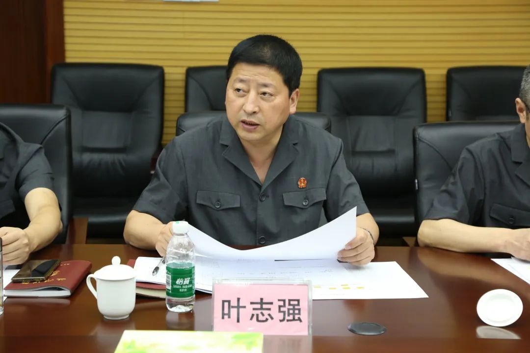 市三中法院袁胜强副院长一行莅临垫江法院调研指导刑事审判工作