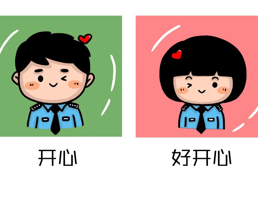 警察情侣头像小编为警察兄弟姐妹们准备了一份大礼为了让月末变的充实