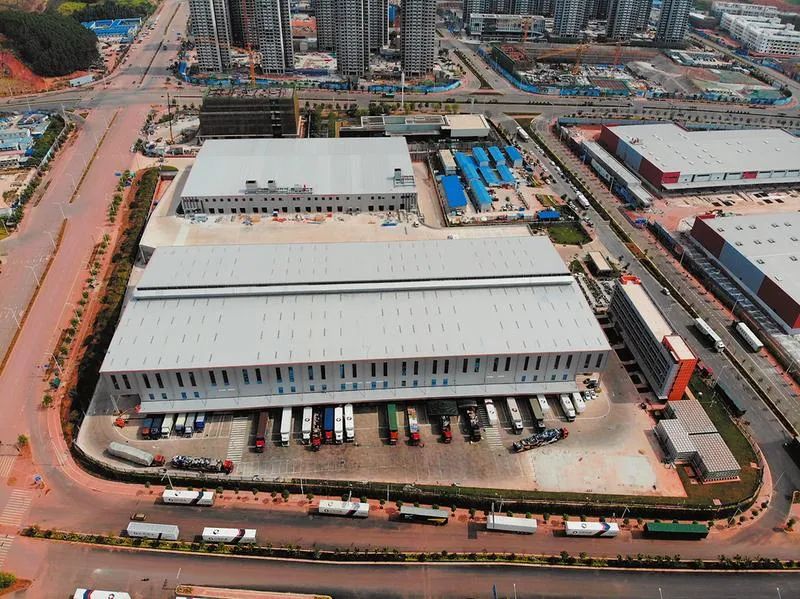 南宁再添两大现代化物流园区广西最大最先进现代化冷库正式投用