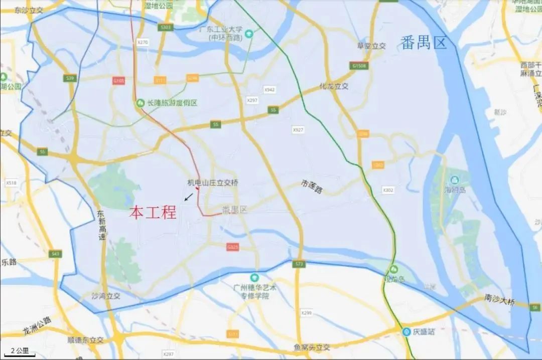 番禺景观大道规划线路图片