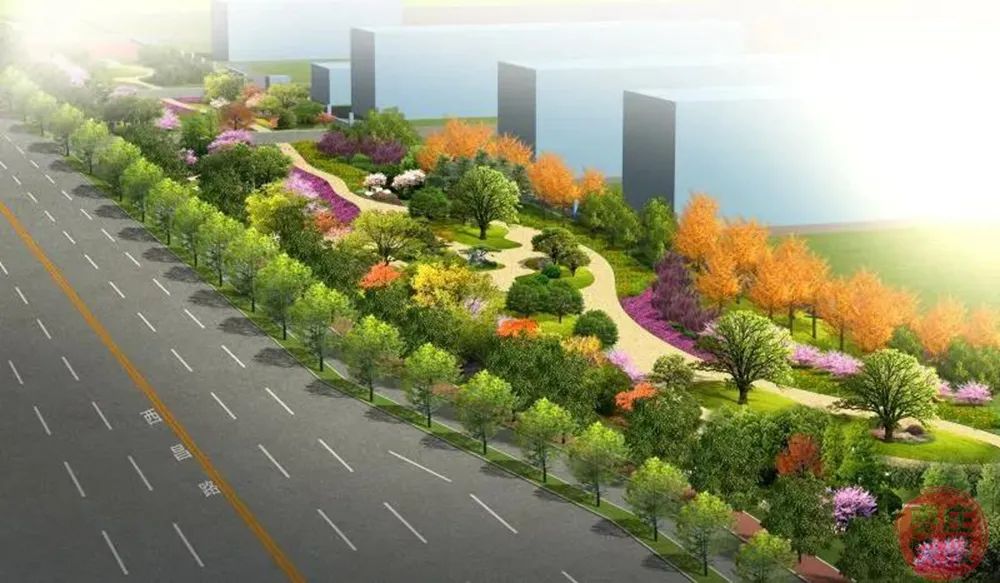 游园,槐乡郊野森林公园,西昌路东侧带状游园等九处游园已进入施工阶段