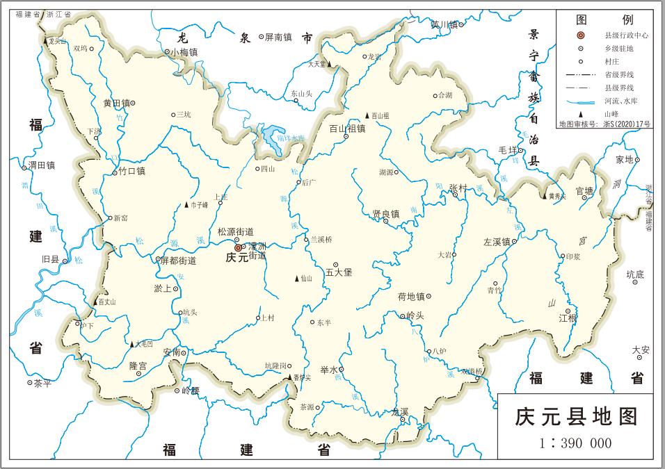 最新版浙江省標準地圖發佈麗水市9縣市區標準地圖都在這裡