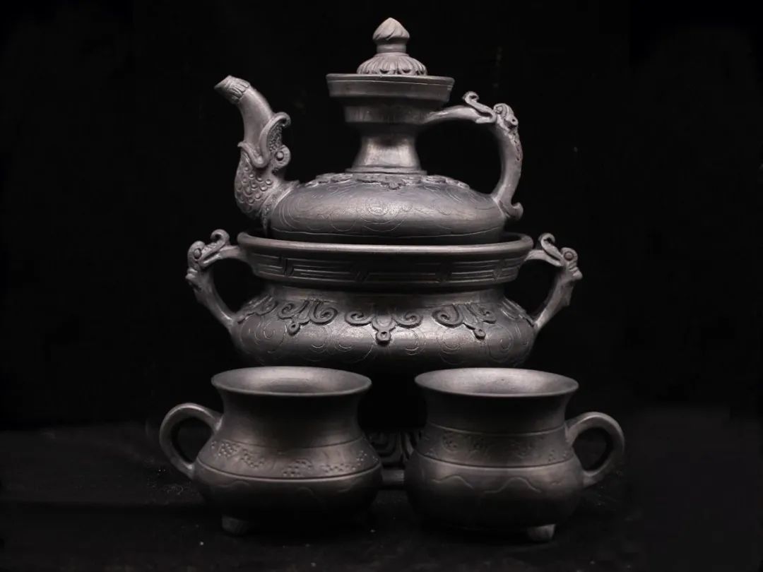 青海藏族文化艺术囊谦藏黑陶