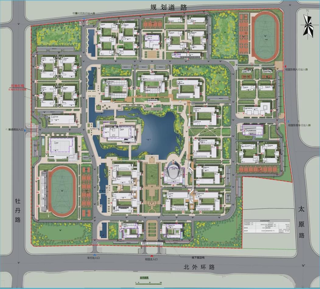 占地1000余亩,菏泽医专新校区规划方案公示!位置在这!