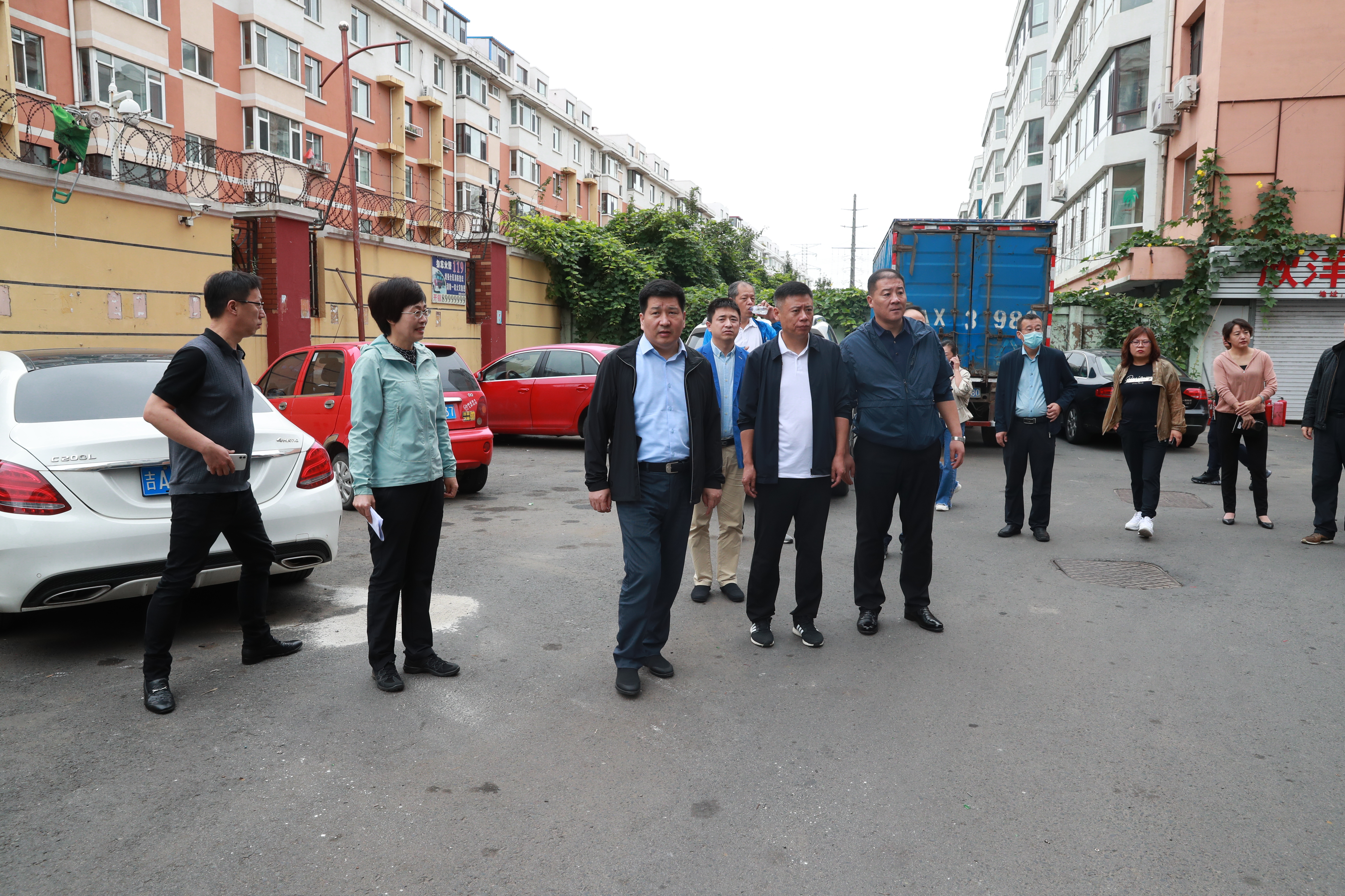 二道区长陈铁志带队督导检查全区文明创建工作