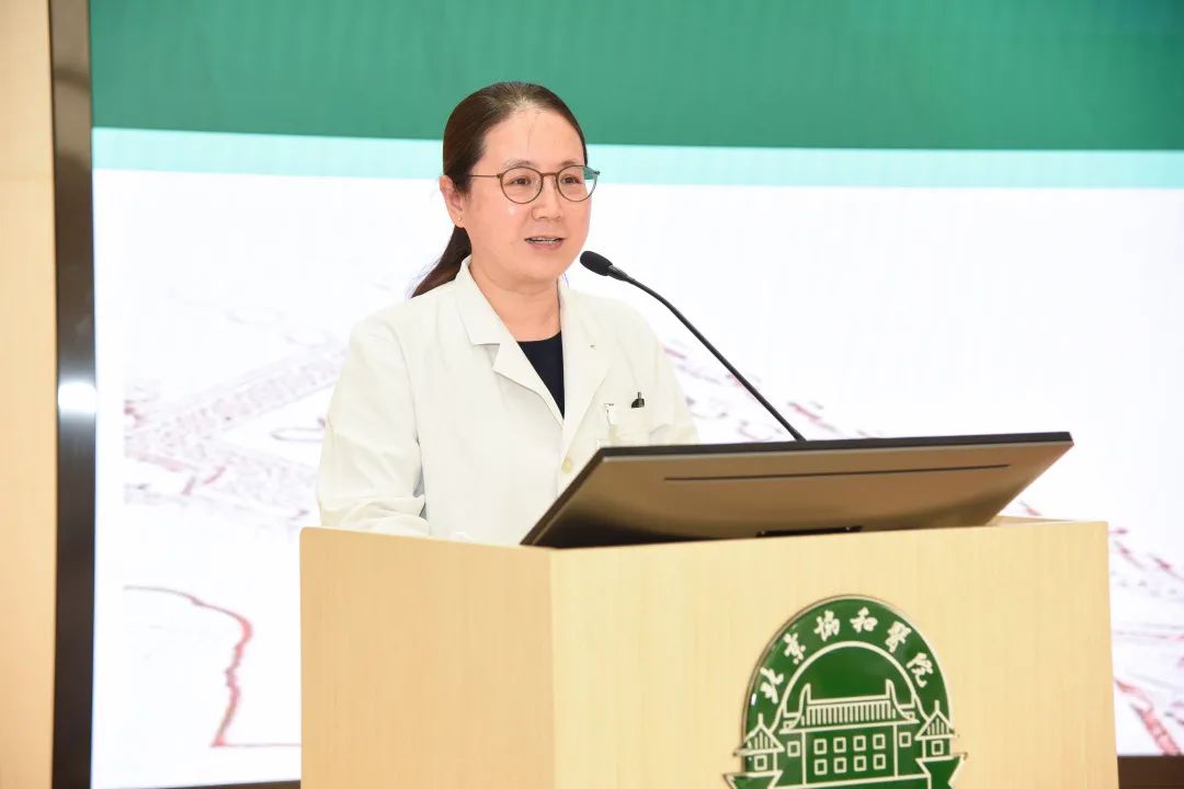 北京协和医院导师代表朱惠娟教授发言.