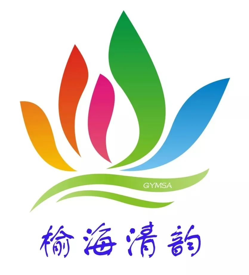 品牌logo:上半部由莲花花瓣的动漫形象,海洋和赣榆海事处的英文缩写