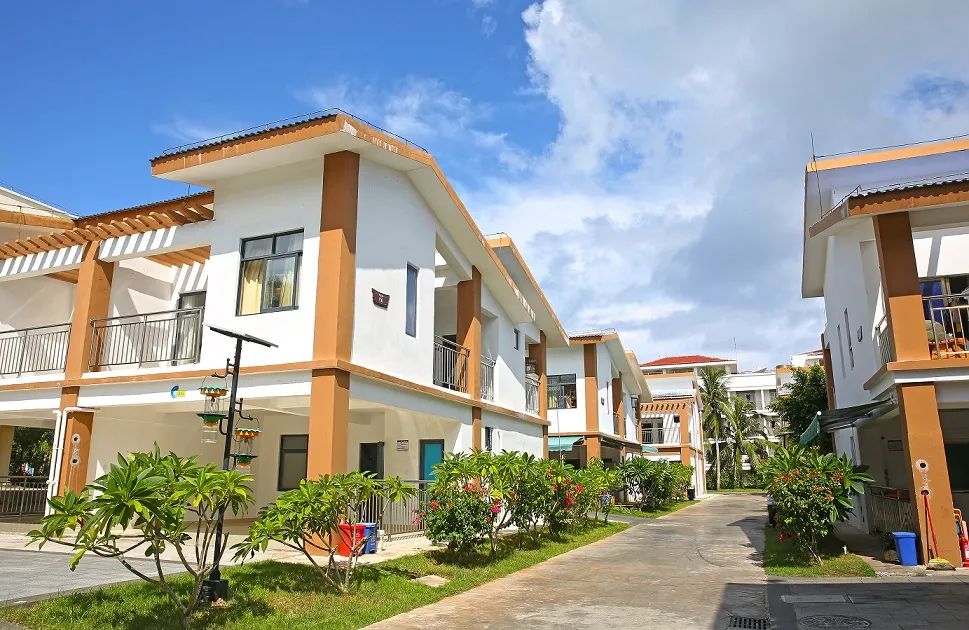 每日一景丨三沙永兴岛上的渔民定居点