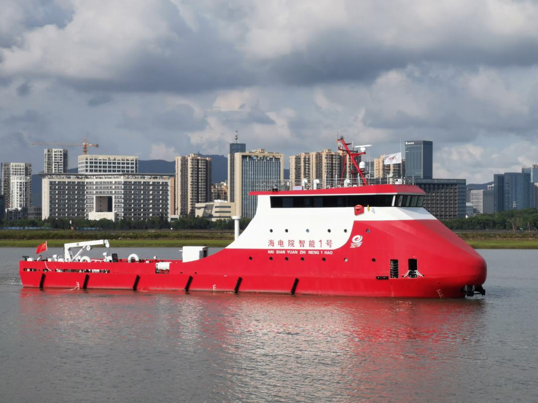 自动化智能化海电院智能1号顺利试航育新机开新局