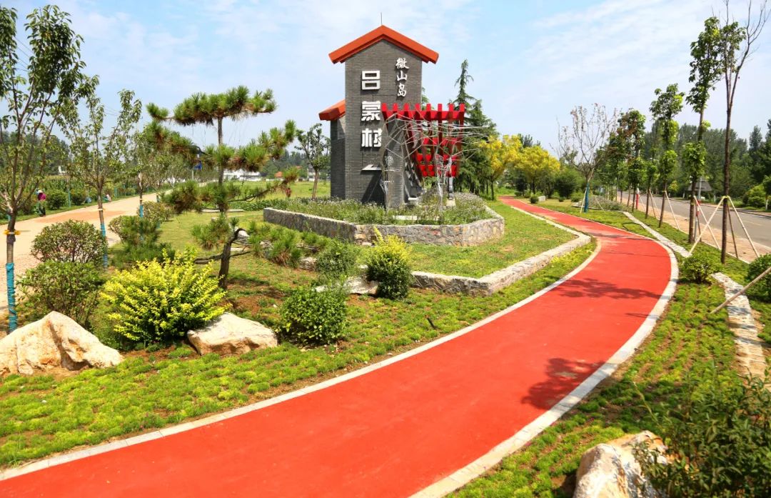 我家街巷最美系列展示济宁市微山县微山岛镇吕蒙村