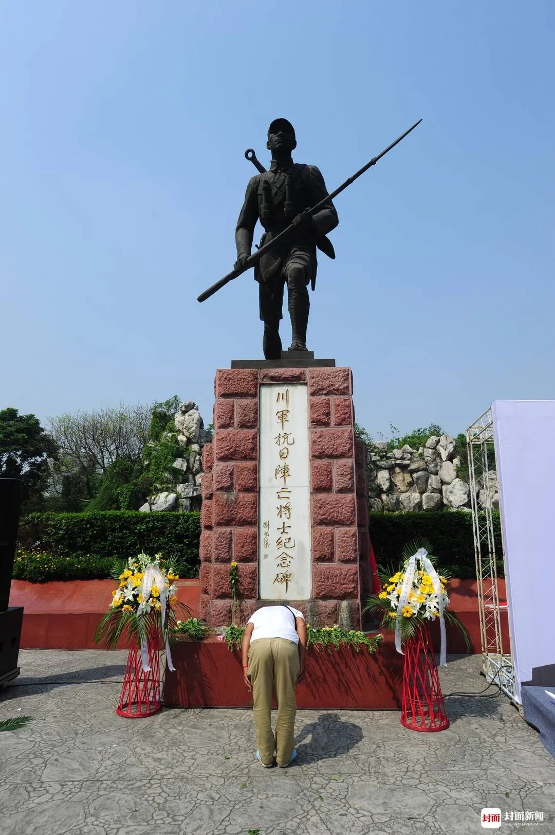成都人最熟悉的这处纪念碑,入选国家级抗战纪念设施,遗址名录!