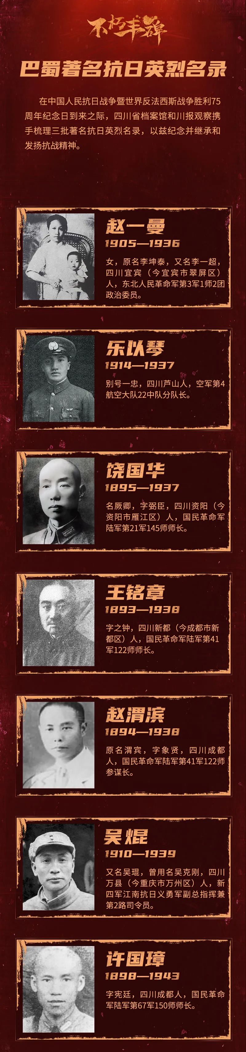 新中国100位烈士图片