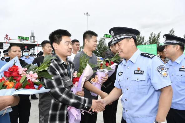 洮南市公安局710电信诈骗案专案组民警凯旋