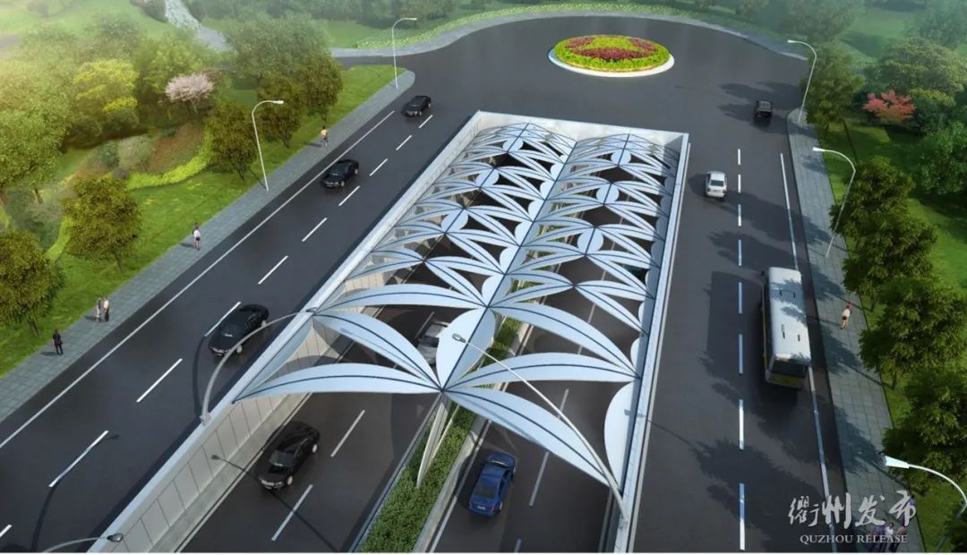 滁州紫薇路高架桥规划图片