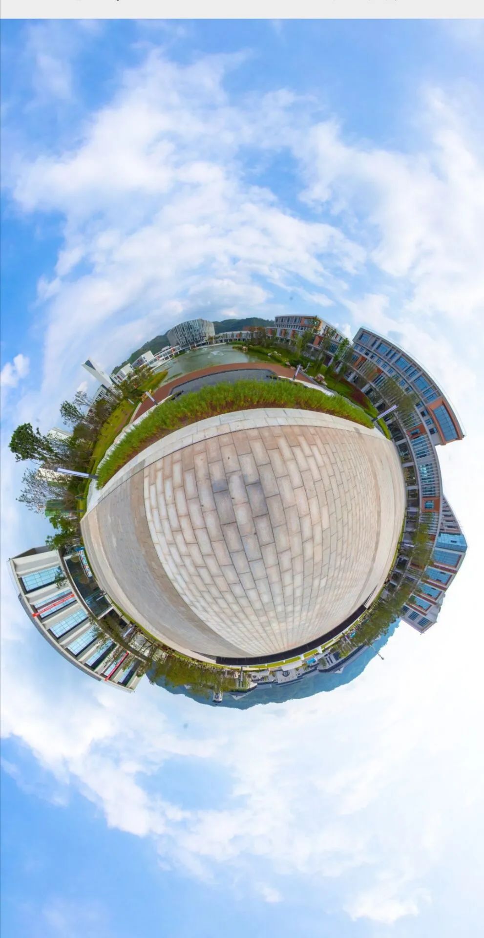 宜宾这所大学迎新进行时vr漫游校园全景